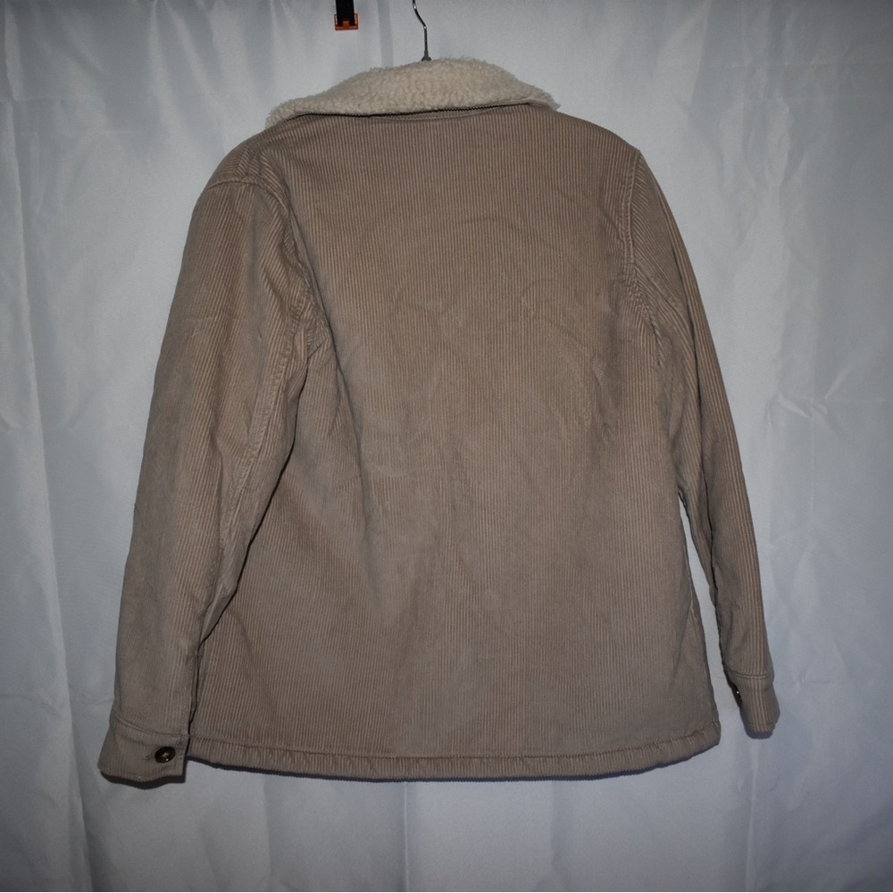 BRAND NEW HOLLISTER CORDUROY FAUX FUR JACKET - Picture 6 of 6